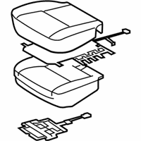 OEM 2008 Lexus GS460 Front Seat Set - 71001-30Z70-A1