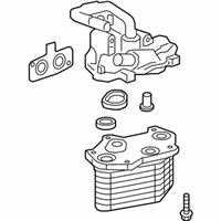 OEM 2017 Cadillac CT6 Oil Cooler Assembly - 12681934