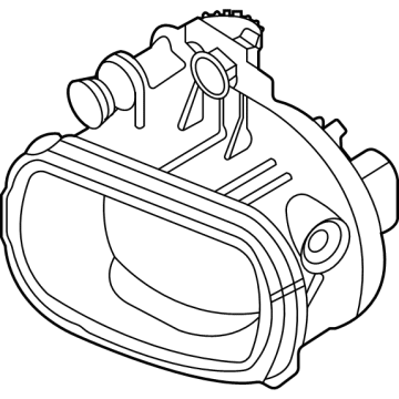 OEM Nissan Rogue Fog Lamp Assy-RH - 26150-8990D