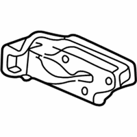 OEM 1999 Honda CR-V Bracket, R. FR. Stopper (MT) - 50843-S10-J00