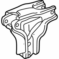 OEM 2000 Honda CR-V Bracket, RR. Engine Mounting (MT) - 50827-S10-J00