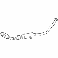 OEM 2017 Toyota Corolla Converter & Pipe - 17410-0T551