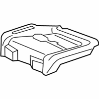 OEM 2022 Honda Odyssey Pad, Right Front Seat Cushion - 81137-THR-A01