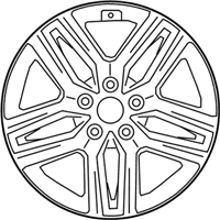 OEM Kia Wheel Assembly-Aluminium - 52910M7400