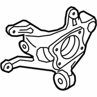 OEM Kia Rondo Carrier Assembly-Rear Axle - 527201D010