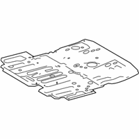 OEM Toyota Rear Floor Pan - 58311-0E050