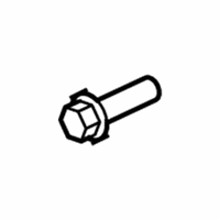 OEM 2010 BMW 550i Hex Bolt - 07-11-9-905-302