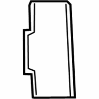 OEM Mercury Mountaineer Condenser Seal - 1L2Z-19E572-CC