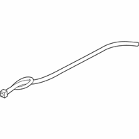 OEM 2016 BMW 428i xDrive Gran Coupe Hand Brake Bowden Cable - 34-40-6-857-640