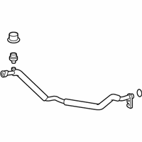 OEM Lexus CT200h Tube Sub-Assembly, Suction - 88707-47041