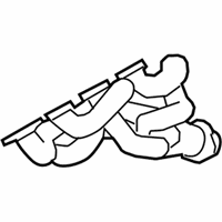 OEM 2013 BMW M3 Exhaust Manifold - 11-62-7-842-224