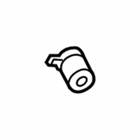 OEM 2006 Mercury Montego Lock Cylinder Assembly - 2L2Z-11582-B