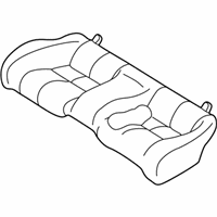 OEM 2002 Dodge Stratus Seat Cushion Pad - MR611814