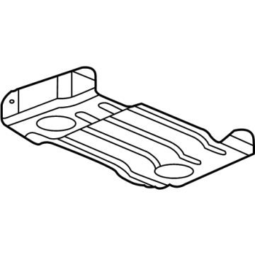 OEM 2020 Chevrolet Silverado 3500 HD Heat Shield - 84619049