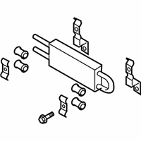 OEM 2015 Infiniti Q60 Oil Cooler Assembly - Power Steering - 49790-JK020