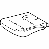 OEM 2012 BMW 128i Seat Upholstery - 52-10-7-118-419