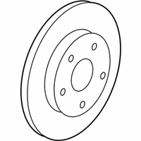 OEM 2010 Buick LaCrosse Brake Disc - 13502199