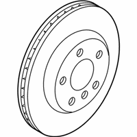 OEM 2018 BMW i3s Brake Disc, Ventilated - 34-11-6-866-293