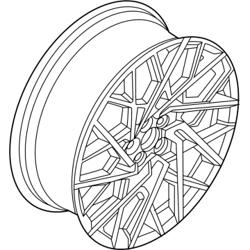 OEM 2021 Ford Mustang Mach-E WHEEL ASY - LK9Z-1007-C