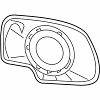 OEM 2004 Cadillac Escalade Mirror Glass - 88944392