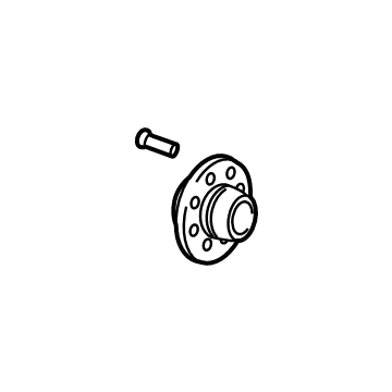 OEM GMC Rear Hub - 84080158