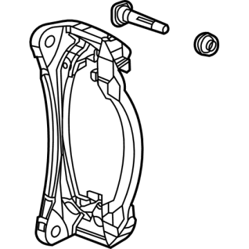 OEM 2020 Chevrolet Silverado 2500 HD Caliper Support - 85512090