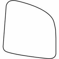 OEM 2013 Nissan NV200 Glass - Mirror, RH - 96365-3LM1B
