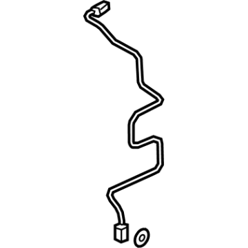 OEM Acura TLX PIPE, RECEIVER - 80341-TGV-A01