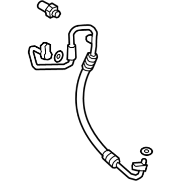 OEM Acura TLX HOSE, DISCHARGE - 80315-TGV-A01