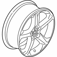 OEM 2015 Ford Fusion Wheel, Alloy - FS7Z-1007-A