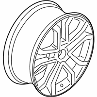 OEM 2019 Ford Police Responder Hybrid Wheel, Alloy - KS7Z1007C