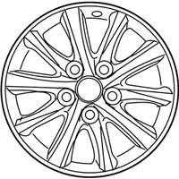 OEM 2015 Toyota Camry Wheel, Alloy - 42611-06B40