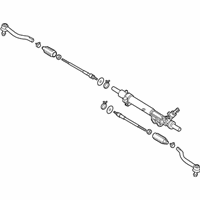 OEM Nissan Maxima Gear & Linkage Assy-Power Steering - 49001-4RA0A