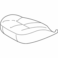 OEM 2002 Dodge Stratus Seat Cushion Pad - UN231L5AA