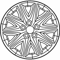 OEM Chrysler Wheel Cover - 1DU31PAKAB