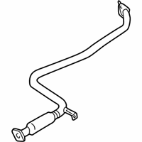 OEM 2000 Nissan Altima Exhaust, Sub Muffler Assembly - 20300-0Z010