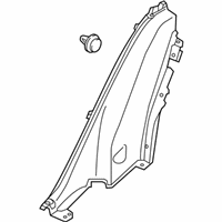 OEM 2017 Hyundai Elantra Trim Assembly-Rear Wheel House LH - 85890-F3000-TRY