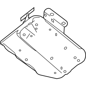 OEM Nissan Kicks Bracket Assembly-Battery Mounting - F4860-5VDMH