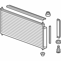 OEM 2015 Honda CR-Z Condenser Assy. - 80100-SZT-G01