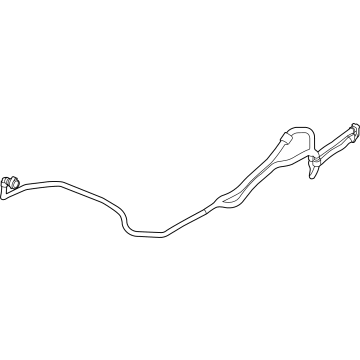 OEM 2022 BMW M340i xDrive TRANSMISSION OIL COOLER LINE - 17-22-8-654-910