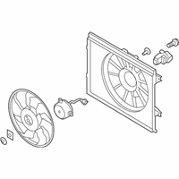 OEM Kia Soul Blower Assembly-Radiator - 253802K100