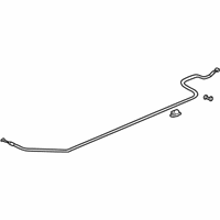 OEM Acura MDX Wire Assembly, Hood - 74130-S3V-A00
