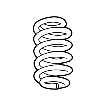 OEM 2021 Chevrolet Trailblazer Coil Spring - 42743543