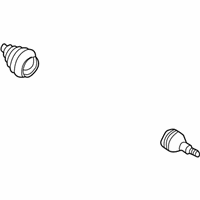 OEM 2008 Chevrolet Trailblazer Joint Kit, Front Wheel Drive Shaft C/V - 26059673