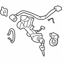 OEM 2000 Honda Insight Lock Assy., Steering - 35100-S3Y-A04