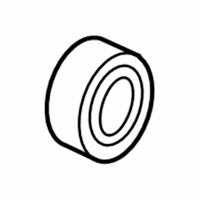 OEM 2013 BMW 135is Angular Contact Ball Bearing, Radial - 33-41-6-775-842