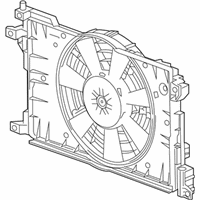 OEM 2015 Chevrolet Spark EV Fan Assembly - 22960941