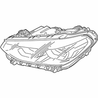 OEM 2021 BMW X4 High Right Led Headlight - 63-11-7-466-116
