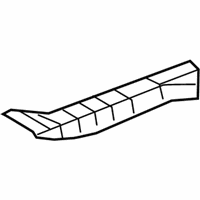 OEM 2015 Honda Fit Plate C, Floor Heat Baffle - 74603-T5A-000