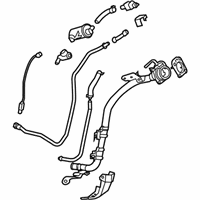 OEM 2021 Hyundai Ioniq Filler Neck Assembly-Fuel - 31030-G2501